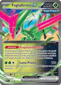Pokemon TCG GCC Fogliaferrea ex SVP128 Italiano EXC/NM Scarlet & Violet REG - Imagen 1 de 1