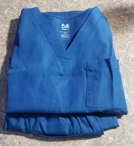 Conjunto de uniformes médicos unisex azules Dagacci pequeño - Imagen 1 de 1