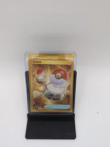 Pokemon 151 ENGLISH - SWITCH - HYPER RARE TRAINER - 206/165 - NM/M - Picture 1 of 1