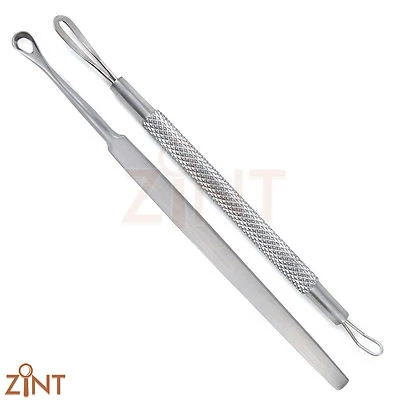 MEDENTRA UK Komedonen Extraktor Gesicht Akne Flecken Pickel Entferner, Medizinischer Ohrenschmalz Reiniger Neu