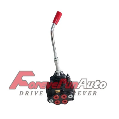 FOREVERUNAUTO Hydraulic Joystick Loader Directional Control Valve LV22RFSTKAB 2 SPOOL