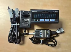 Mitutoyo Linearmessgerät-Set EC-101D (542-007) & ID-N1012 (543-570) & Kabel kostenloser Versand - Bild 1 von 5