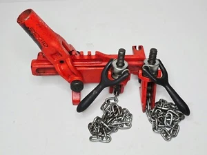 RIDGID NO. 228 SOIL PIPE ASSEMBLY TOOL CHAIN CLAMP FOR 1-1/2"-8" PIPE (NEW OPEN - Picture 1 of 9