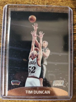 1999-00 Topps Stadium Club Chrome Tim Duncan #36 San Antonio Spurs HOF MVP - Image 1 of 2