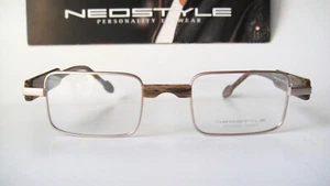 Neostyle Germany 47-21 150 Medium Gold Light Horn Ican 124 Eyeglasses Frames Men - Picture 1 of 24