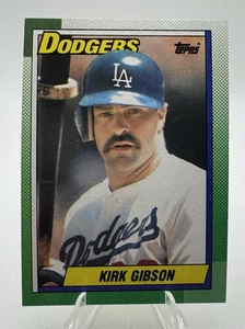 1990 Topps #150 Kirk Gibson Los Angeles Dodgers - Imagen 1 de 2