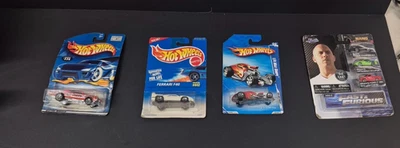 "FAST & FURIOUS"  "NANO HOLLYWOOD RIDES" DIECAST  CARS JADA 31123 & 3 Hot Wheels - Image 1 of 4