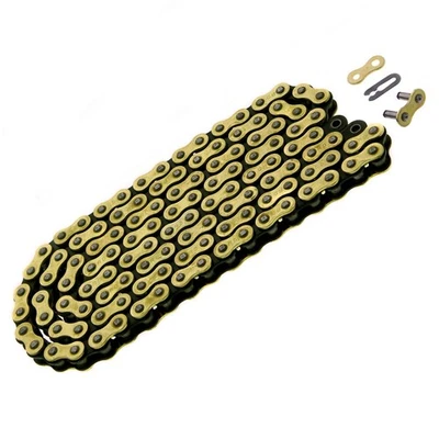 Extreme MX Gold Chain fits Kawasaki KDX200 1995 - 2006 520-120L by Race-Driven - Image 1 of 4