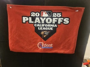 Fresno Grizzlies 2025 Playoffs California League Baseball Rally Towel - Picture 1 of 3