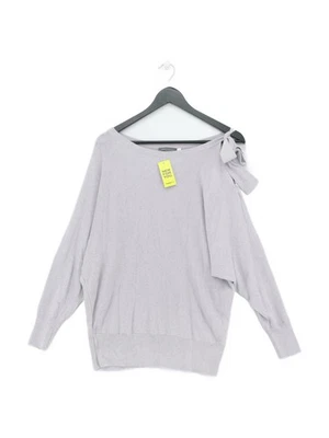 Mint Velvet Women's Jumper S Purple Cotton - Image 1 of 4