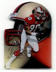 1998 SkyBox E-X2001 Helmet-Heroes Jerry Rice #5hh San Francisco 49ers - Picture 1 of 2