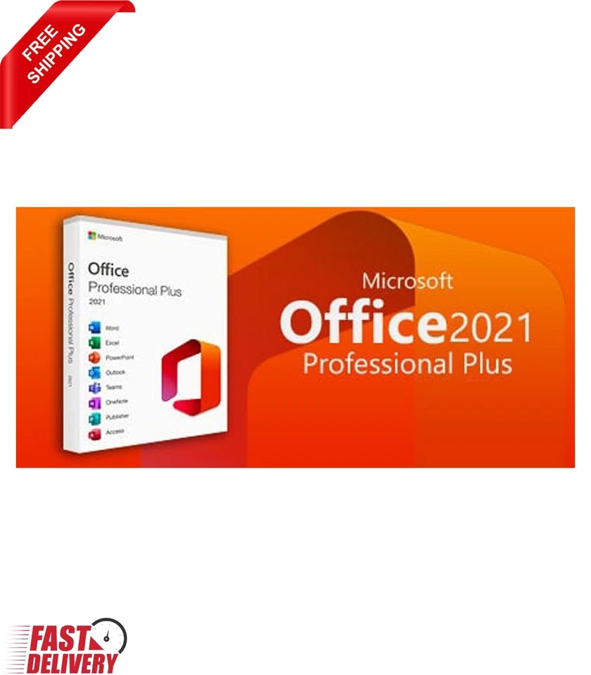 Versión minorista MS Office 2021 pro plus clave con formato EE. UU. para 1 dispositivo PC Foto 1 de 1