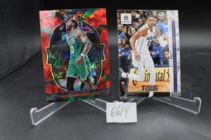 2022-23 Select Concourse Jayson Tatum #55 Red Cracked Ice Prizm & Luminance # 49 - Foto 1 di 2