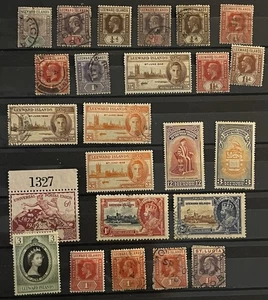 LEEWARD ISLANDS - Grupo usado decente con clásicos - Imagen 1 de 1