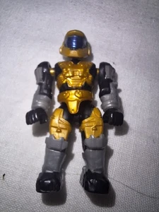 HALO MEGA BLOKS GOLD UNSC SPARTAN MARK V(B) MINIFIGUR 97205 SAMMLERPAKET - Bild 1 von 3