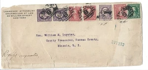 1918, Einschreiben, verschiedene Washington-Ausgaben - Bild 1 von 2