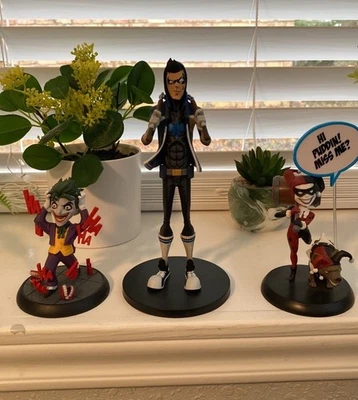 Q-fig DC 收藏品 批量:Harley Quinn、Joker、Nightwing — 第 1/4 张图片