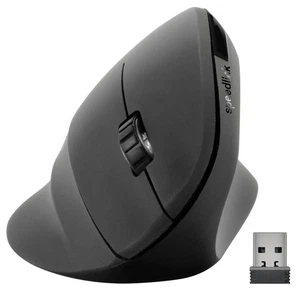 Speedlink PIAVO Ergonomic Vertical Wireless Maus, schwarz - Bild 1 von 6