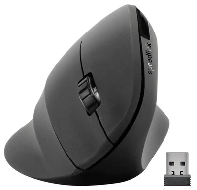 Speedlink PIAVO Ergonomic Vertical Wireless Maus, schwarz - Bild 1 von 4