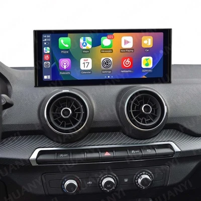 10.25'' HD Car Radio GPS Navigation Android 8+128GB For Audi A1 Q2 2018-2024 New - Image 1 of 4