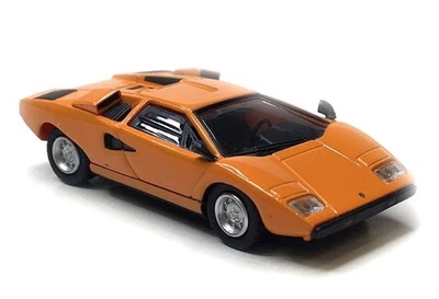 MINICHAMPS, LAMBORGHINI Countach LP400 1974 Arancione, 1/87,  MNC870103124 - Immagine 1 di 2