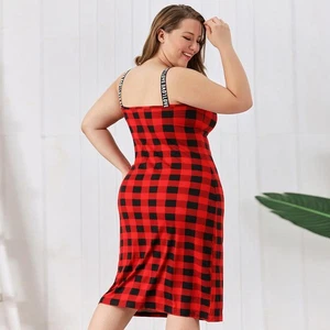 suspender, sexy pajama dress, dress Large size pajama dress, women's - Picture 1 of 6
