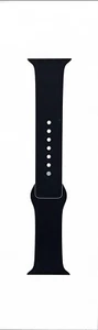 Bracelet sport Apple Watch authentique (41 mm | S/M) pour Apple Watch Series 9 - Minuit - Photo 1/4