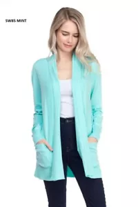 Cielo Women's Classic Pocket Cardigan - Picture 1 of 8