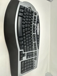 Microsoft Wireless Comfort Keyboard 1.0A Model 1045 Untested Keyboard Only - Picture 1 of 13