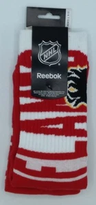 NHL Calgary Flames Reebok Men's Team Logo Crew Socks NEW! - Picture 1 of 2