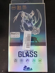 Unipha Tempered Glass Protector Iphone 12 Pro Max 6.7" - Photo 1 sur 2