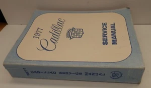 1977 Cadillac Service Manual Official GM Factory Issue Repair Guide Book - Bild 1 von 3