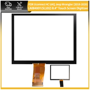 8.4" Touch Screen Digitizer For Jeep Grand Cherokee Trailhawk Wrangler 2018-2022 - Picture 1 of 9