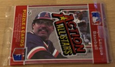 1983 Donruss Action All Stars Pack Reggie Jackson Angels (T) Hal McRae Royals (B