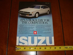 ISUZU RS TURBO IMPULSE ORIGINAL 1987 AD - Bild 1 von 12