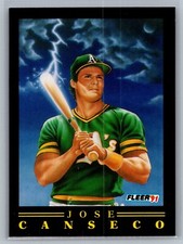 1991 Fleer Pro-Vision #6 Jose Canseco - Pack Fresh MT *TEXCARDS*