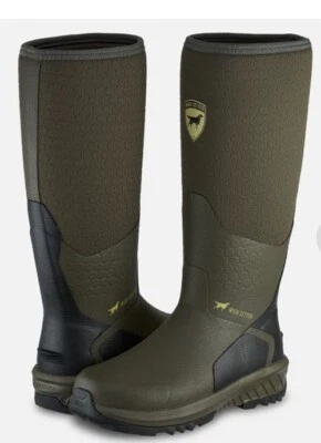 IRISH SETTER MUDTREK UNISEX 17-INCH WATERPROOF RUBBER FULL FIT PULL-ON BOOT - Image 1 of 4