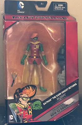 Figura Multiverso DC Comics-Batman El Caballero Oscuro Regresa Robin Mattel-¡SELLADA! Foto 1 de 3