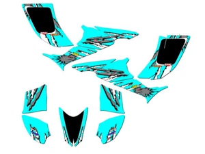 2006-2019 TRX 90 SHREDDER Teal Senge Graphics Kit Compatible with Honda - Picture 1 of 7