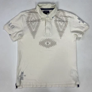 Polo Ralph Lauren Aztec Rugby Polo Shirt Boys Size Large 14-16 - Picture 1 of 10