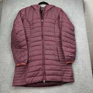 Eddie Bauer Gänsedaunen Damen lila Jacke Wintermantel Größe M - Bild 1 von 8