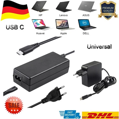 Typ USB C Adapter Ladegerät für Lenovo ThinkPad T480 T480s T580 T580s E480 E580 - Bild 1 von 4