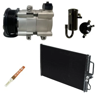 Nuevo kit de compresor de aire acondicionado Ryc AC20A-N para Lincoln Town Car 4,6 L 1991 1992 Foto 1 de 4