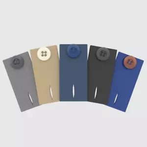 Button Extender for Jeans Trouser Waist Elastic Expander Maternity Waistband UK - Picture 1 of 16