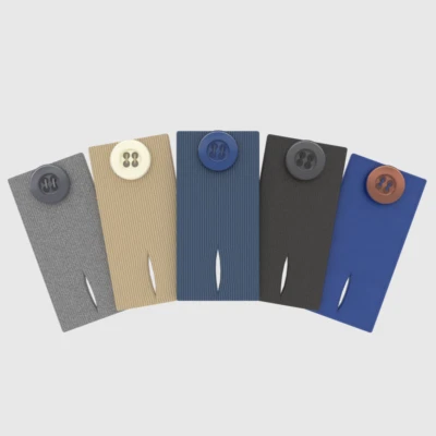 Button Extender for Jeans Trouser Waist Elastic Expander Maternity Waistband UK - Image 1 of 4