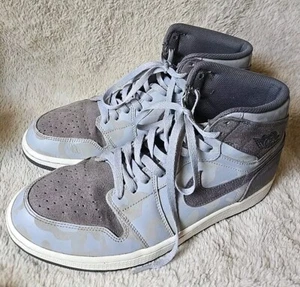 Size 11 Nike Air Jordan 1 Retro High Premium Wolf Grey Camo 3M AA3993-027 Men’s - Picture 1 of 15