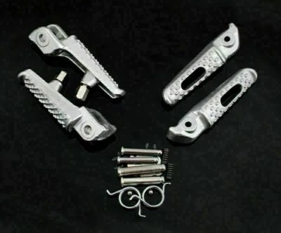 Rear Front Bracket Footrest Footpeg Fits Honda CBR600RR 03-12 CBR1000RR 04-12 AV Foto 1 de 3