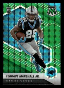 2021 Panini Mosaic #318 Terrace Marshall Jr. Rookie Prizm Green Panthers - Picture 1 of 2