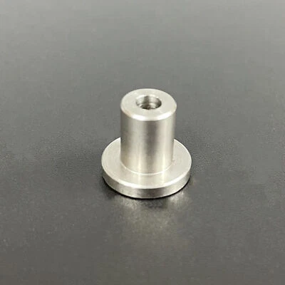Stainless Steel Grinding Plate Mushroom Head for Tamiya 1/14 RC Truck Tractor - Image 1 of 4