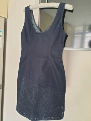 Vestido sin mangas Miss Sixty Denim talla S NUEVO Foto 1 de 4